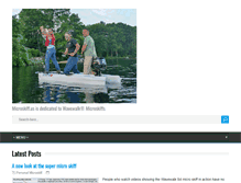 Tablet Screenshot of microskiff.us